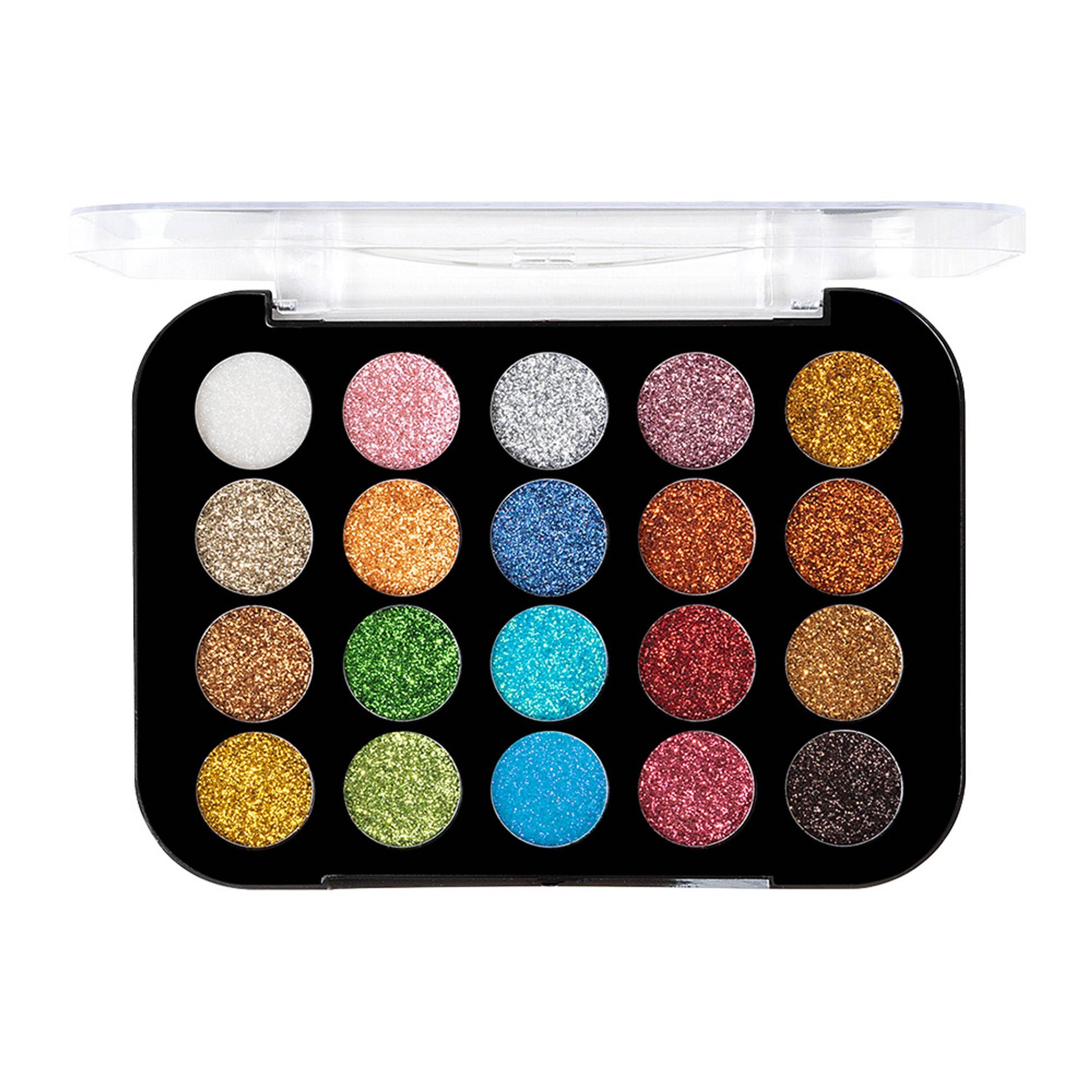 Shryoan 20 Glitter Shades Eyeshadow Palette - Glitter Eyeshadow 01