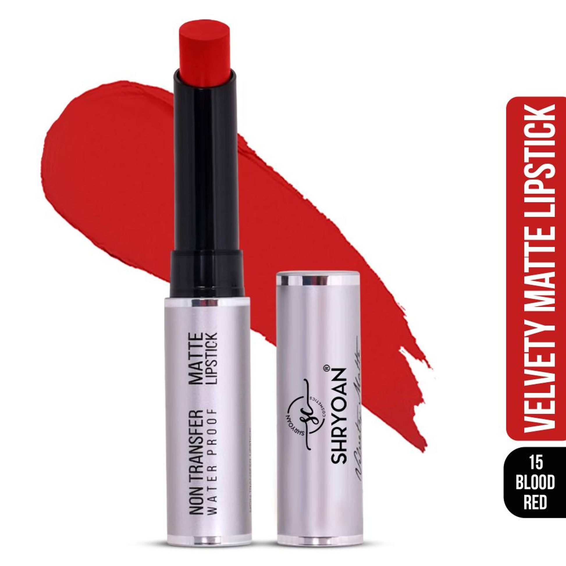 Shryoan Velvety Matte Eternal Non-Transfer Lipstick - Shade 15