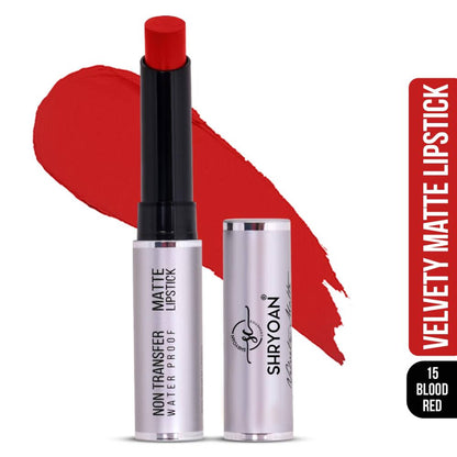 Shryoan Velvety Matte Eternal Non-Transfer Lipstick - Shade 15