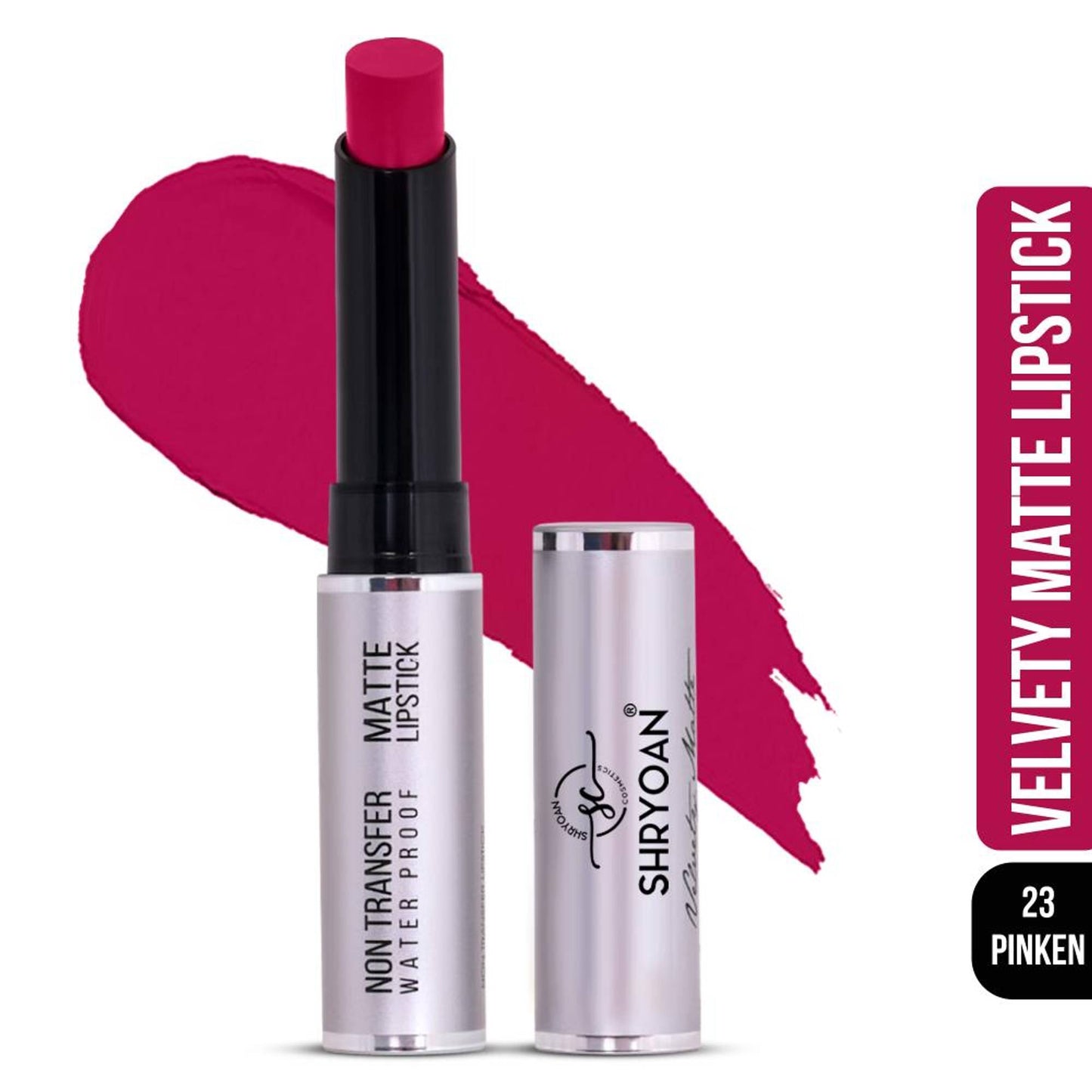 Shryoan Velvety Matte Eternal Non-Transfer Lipstick - Shade 23