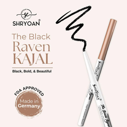 Shryoan Revolving Kajal Pencil - Black