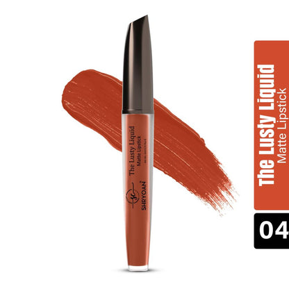 Shryoan The Lusty Liquid Matte Lipstick - Shade 04