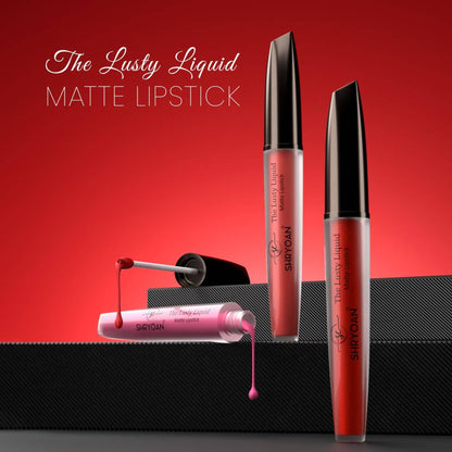 Shryoan The Lusty Liquid Matte Lipstick - Shade 15