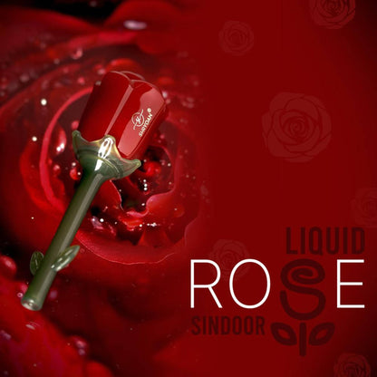 Shryoan Authentic Rose Liquid Sindoor - Maroon - Set Of 2