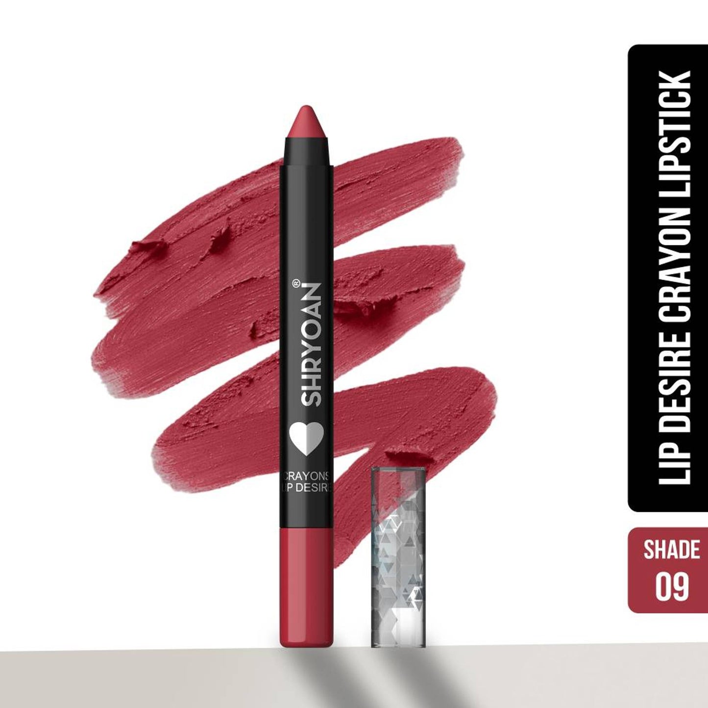 Shryoan Lip Desire Crayon Lipstick - Shade 09