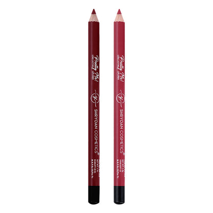 Shryoan Pretty Me Bold Lipliner & Eye Liner Pencil - Multicolor - Set Of 2