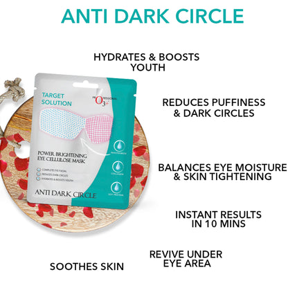 O3+ Power Brightening Anti Dark Circle Eye Sheet Mask