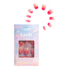 Gush Beauty Nailed It Reusable Luxury Press On Nails With Application Kit - Citrus Pop Cat Eye