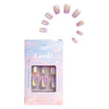 Gush Beauty Nailed It Reusable Luxury Press On Nails With Application Kit - Pearl Crystals