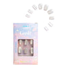 Gush Beauty Nailed It Reusable Luxury Press On Nails With Application Kit - Ice Crystal