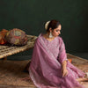 Dhiyona IE Women Floral Yoke Design Regular Thread Work Kurta with Trousers & With Dupatta