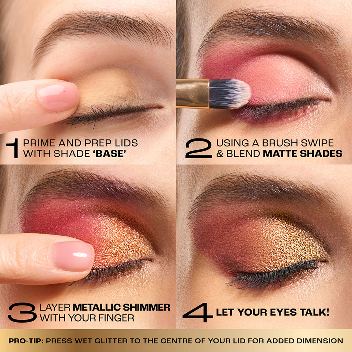 Lakme Rouge Bloom Eyeshadow Pro-Palette, 18 Shades For Infinite Looks, Infused With Rose Oil
