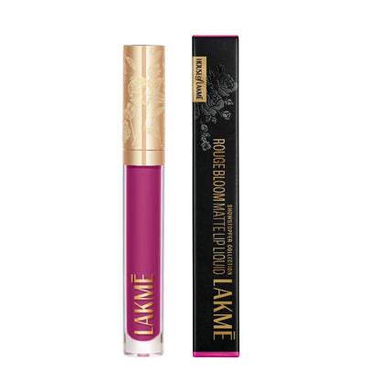 Lakme Rouge Bloom Matte Lip Liquid - Iconic Iris 501