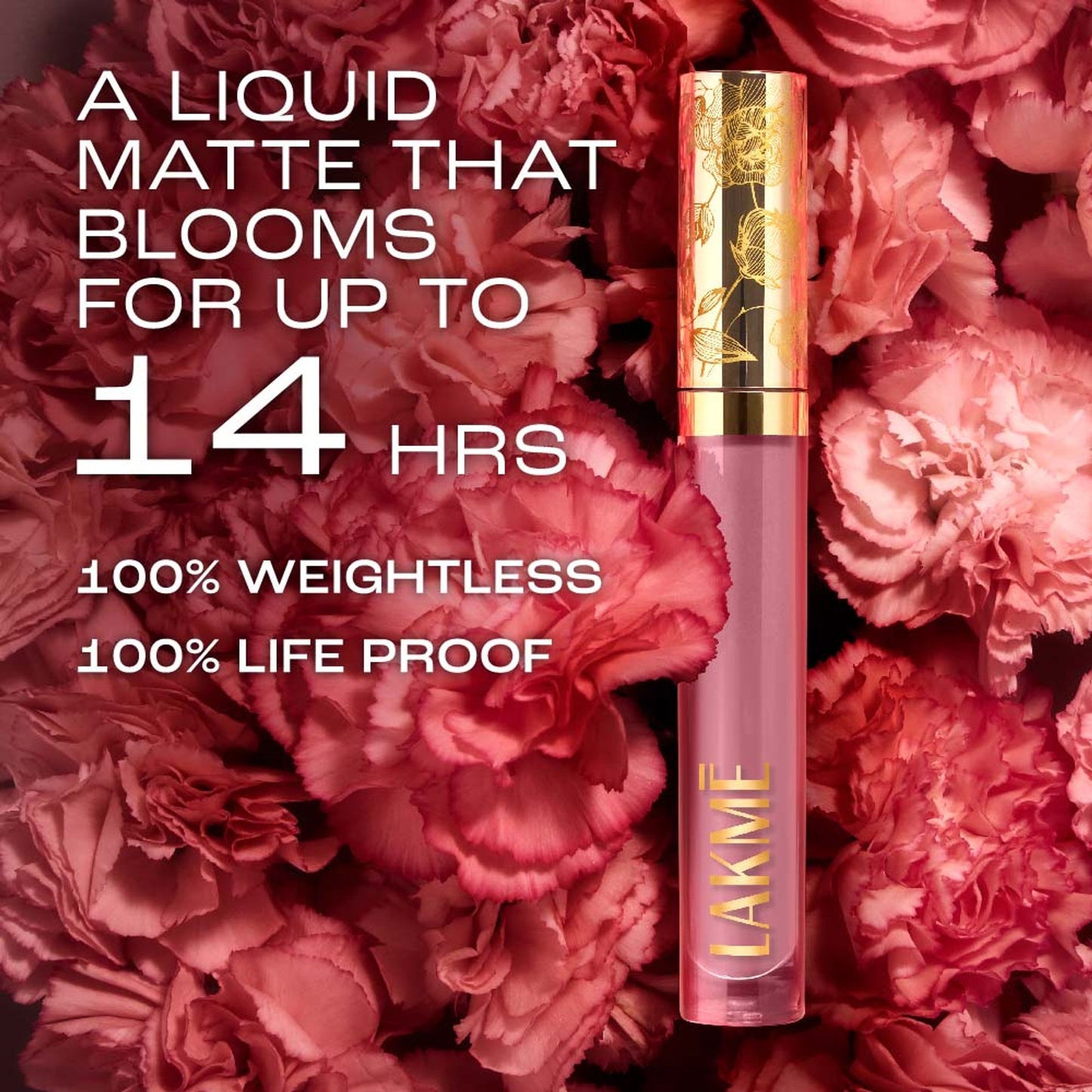 Lakme Rouge Bloom Matte Lip Liquid - Delicate Daisy 302