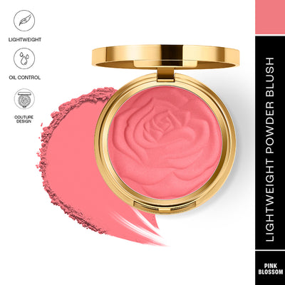 Lakme Showstopper Collection Rouge Bloom Powder Blush - Pink Blossom