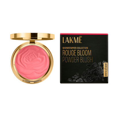 Lakme Showstopper Collection Rouge Bloom Powder Blush - Pink Blossom