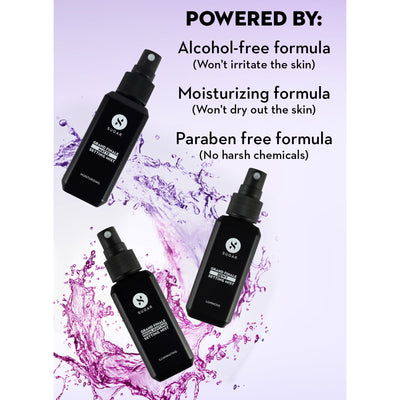 SUGAR Grand Finale Dewy 2 in 1 Setting Mist For Longlasting Makeup and Sun Protection |Paraben Free