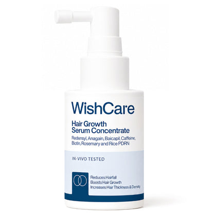 Wishcare Hair Growth Serum Concentrate with Redensyl & Rosemary - In-Vivo Tested - Controls Hairfall