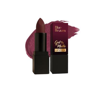 Blue Heaven Get Matte Long Lasting Lipstick - 201M