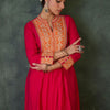 Dhiyona IE Embroidered Tunic With Trouser Co-Ords