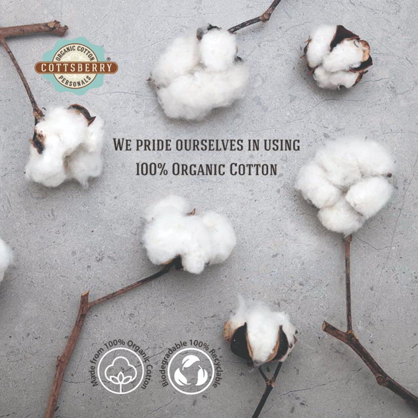 Cottsberry Organic Cotton Perforated Pleats