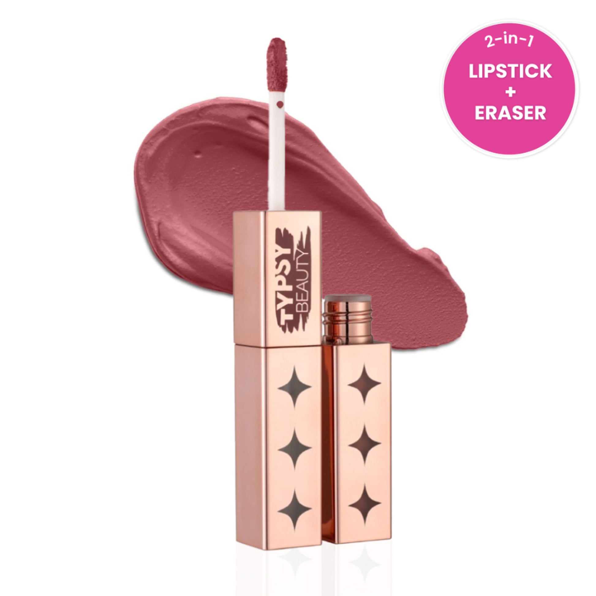 Typsy Beauty ON 'n' OFF Lipstick And Eraser - Spiced Punch 04