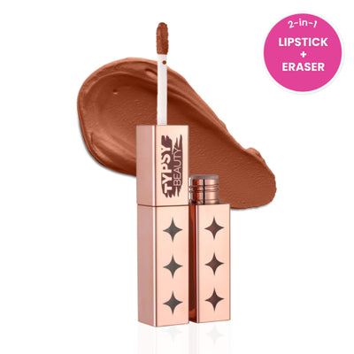Typsy Beauty ON 'n' OFF Lipstick And Eraser - Frisky Whiskey 05