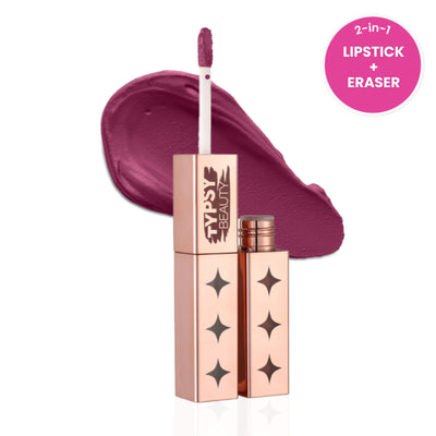 Typsy Beauty ON 'n' OFF Lipstick And Eraser - Wine O Clock 07