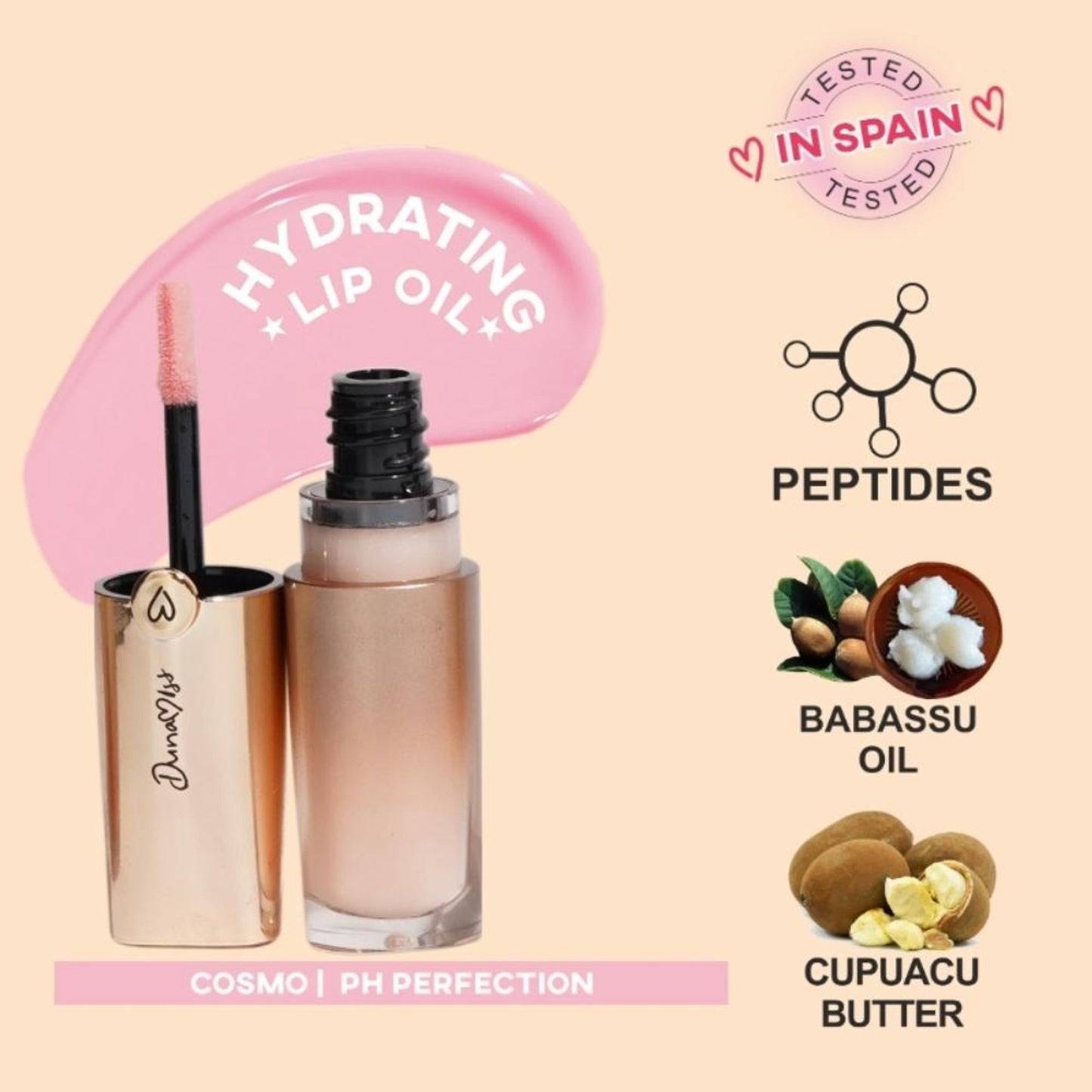 Dunamiss Lip Glow Oil - Cosmo