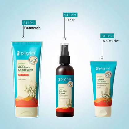 Pilgrim Tea Tree Oil-Balance Gel. Face Wash