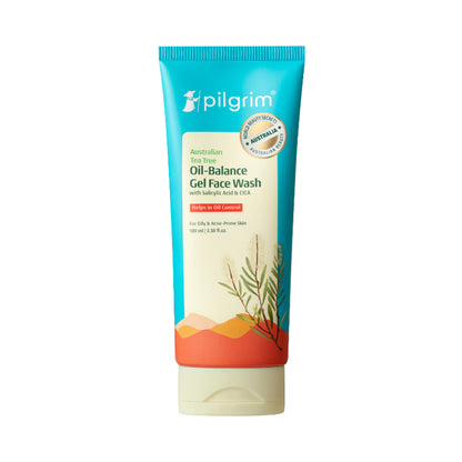 Pilgrim Tea Tree Oil-Balance Gel. Face Wash
