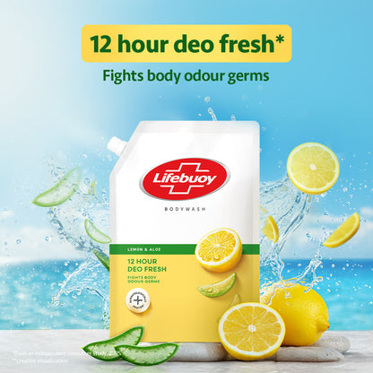 Lifebuoy Lemon & Aloe Bodywash