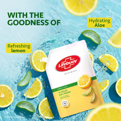 Lifebuoy Lemon & Aloe Bodywash