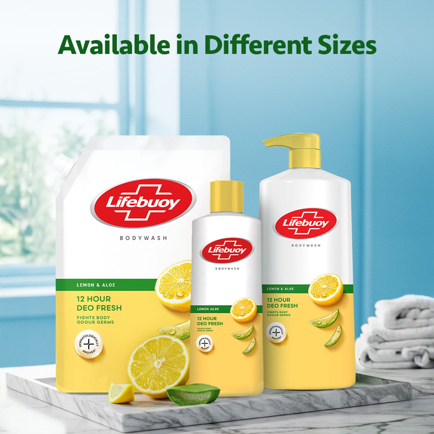 Lifebuoy Lemon & Aloe Bodywash