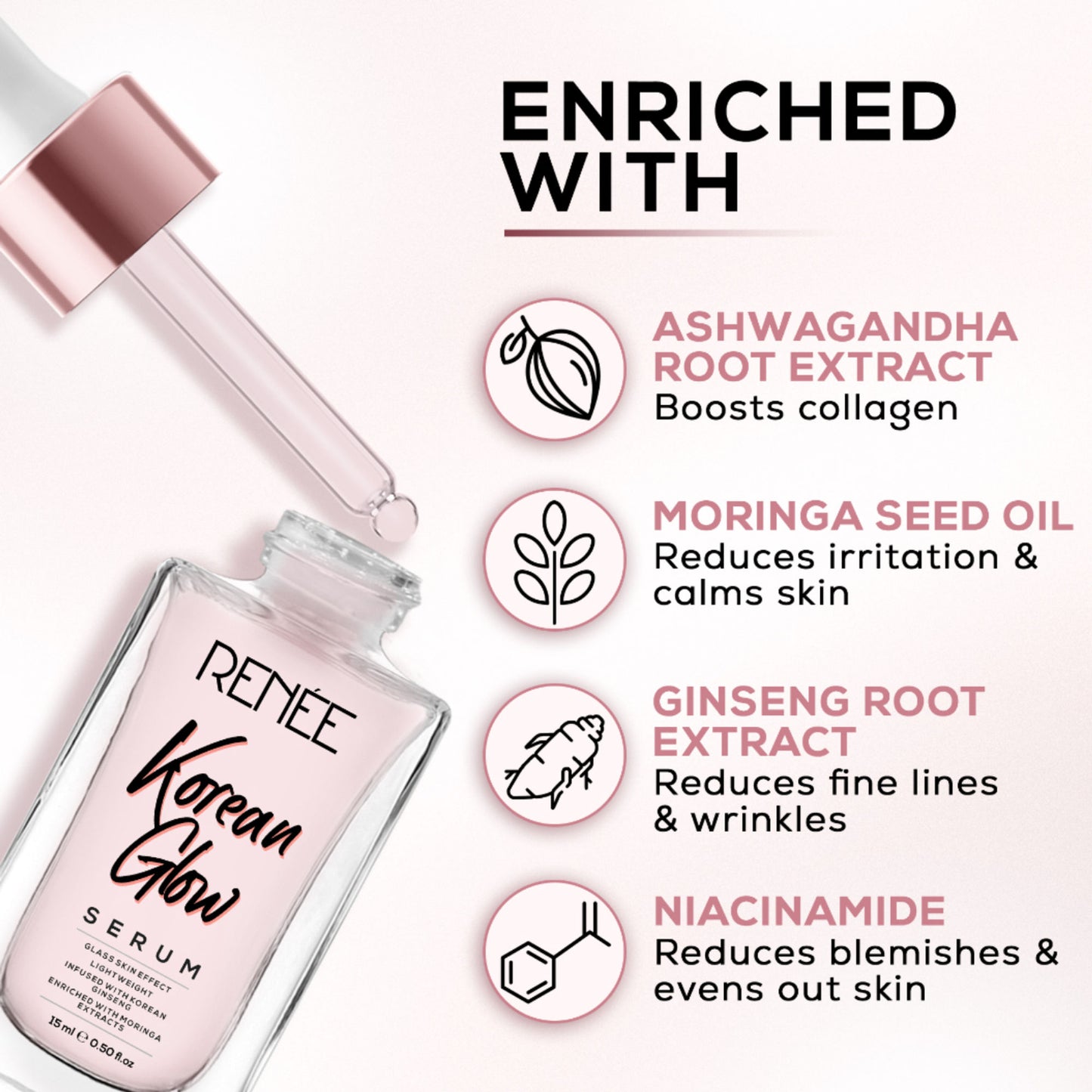 Renee Cosmetics Korean Glow Serum