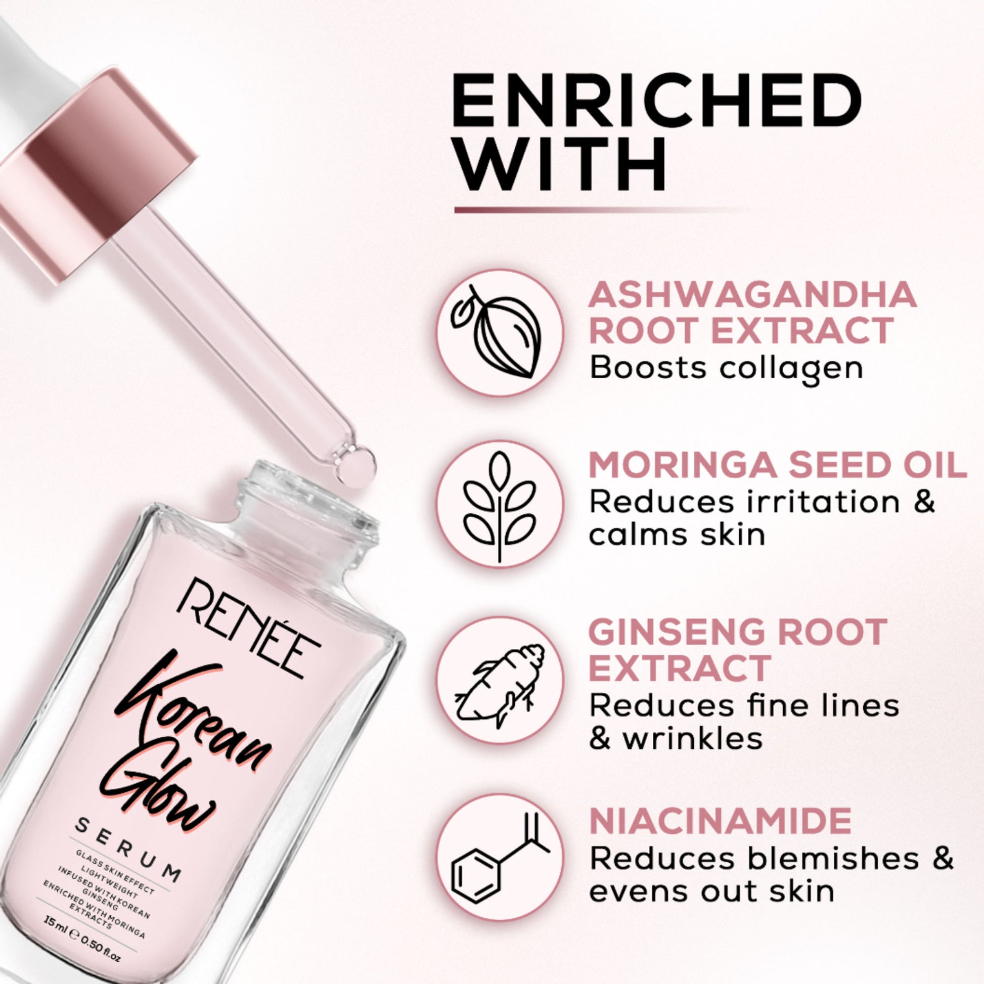 Renee Cosmetics Korean Glow Serum