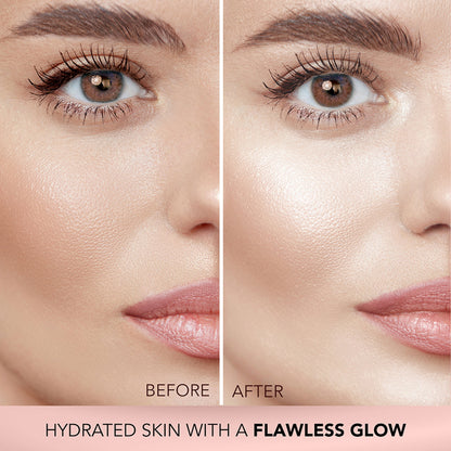 Faces Canada Strobe Cream Primer + Highlighter + Moisturizer With Hyaluronic Acid - Peach