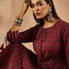 Dhiyona IE Women Ethnic Motifs Printed Regular Pure Cotton Kurta with Palazzos