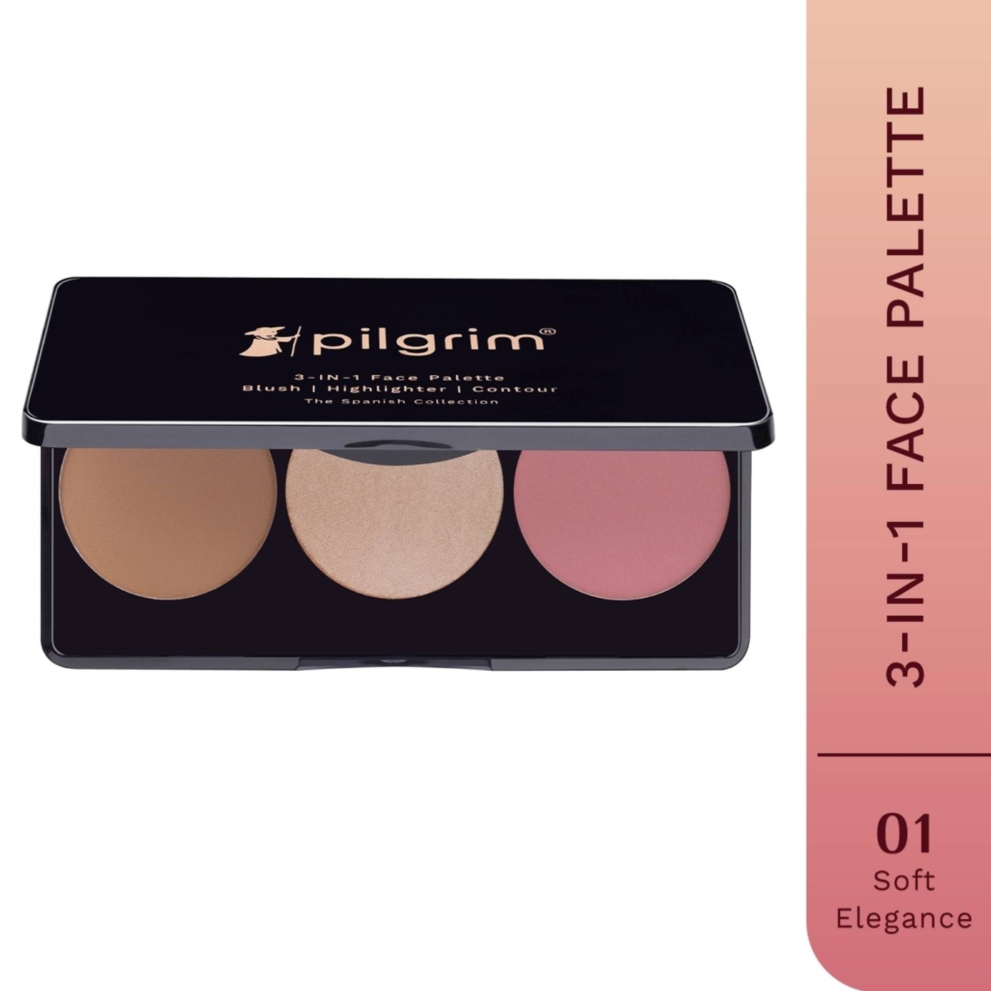Pilgrim 3-in-1 Face Palette