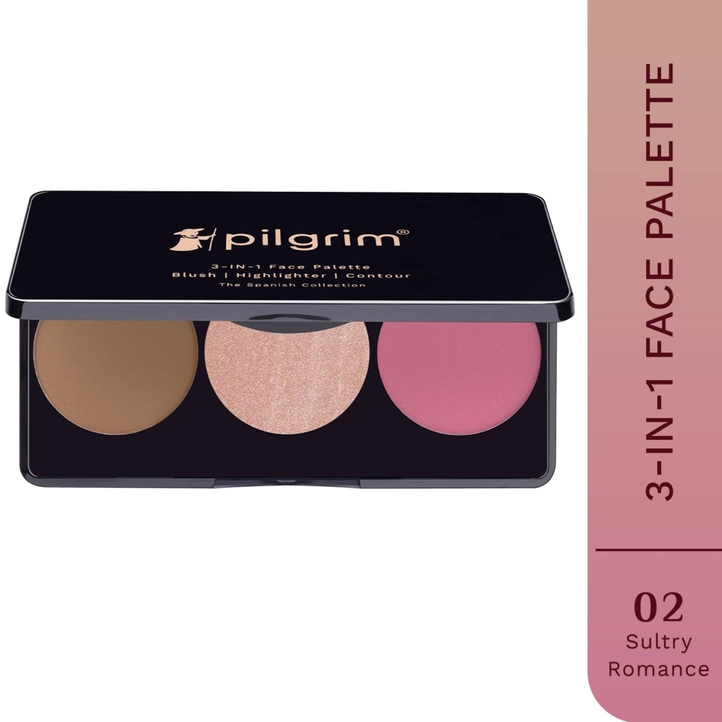 Pilgrim 3-in-1 Face Palette