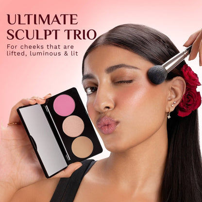 Pilgrim 3-in-1 Face Palette