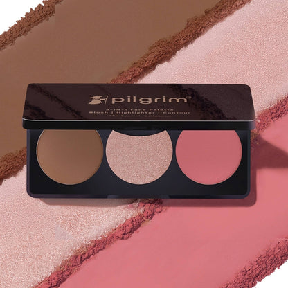Pilgrim 3-in-1 Face Palette