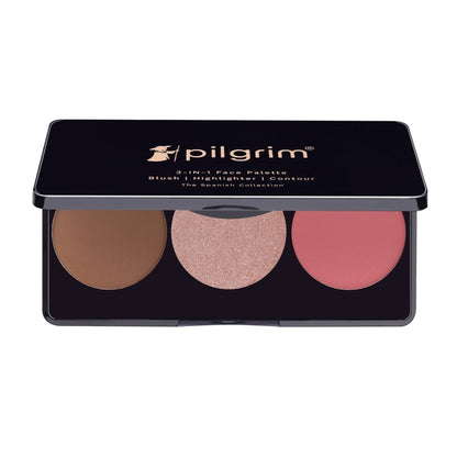 Pilgrim 3-in-1 Face Palette