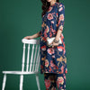 Indyancart IE Women Floral Printed Regular Kurta with Palazzos