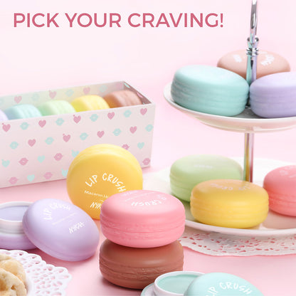 Nykaa Cosmetics Lip Crush Macaron Lip Balm - Strawberry 06
