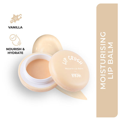 Nykaa Cosmetics Lip Crush Macaron Lip Balm - Vanilla 07