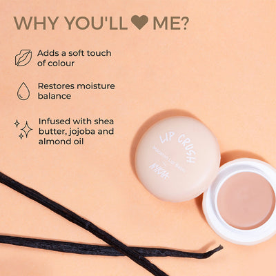 Nykaa Cosmetics Lip Crush Macaron Lip Balm - Vanilla 07
