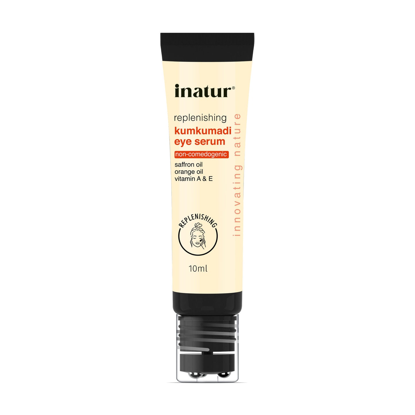 inatur Kumkumadi Under Eye Serum, with Saffron, Vitamin A& E, for Dark Circles, Puffiness