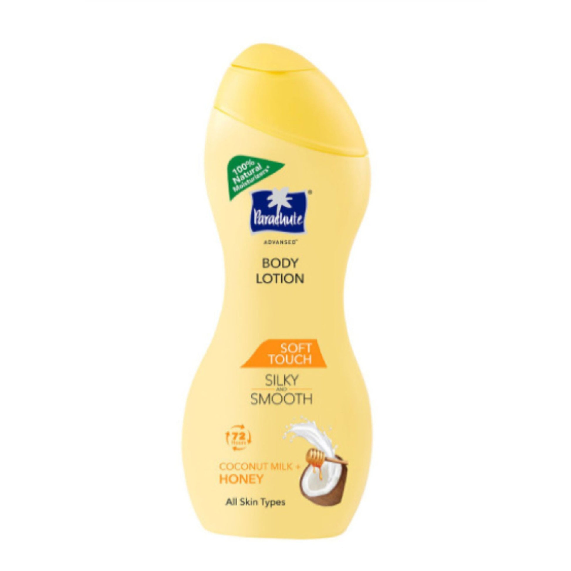 Parachute Advansed Soft Touch Body Lotion For Women & Men - 100% Natural, 72h Moisturisation