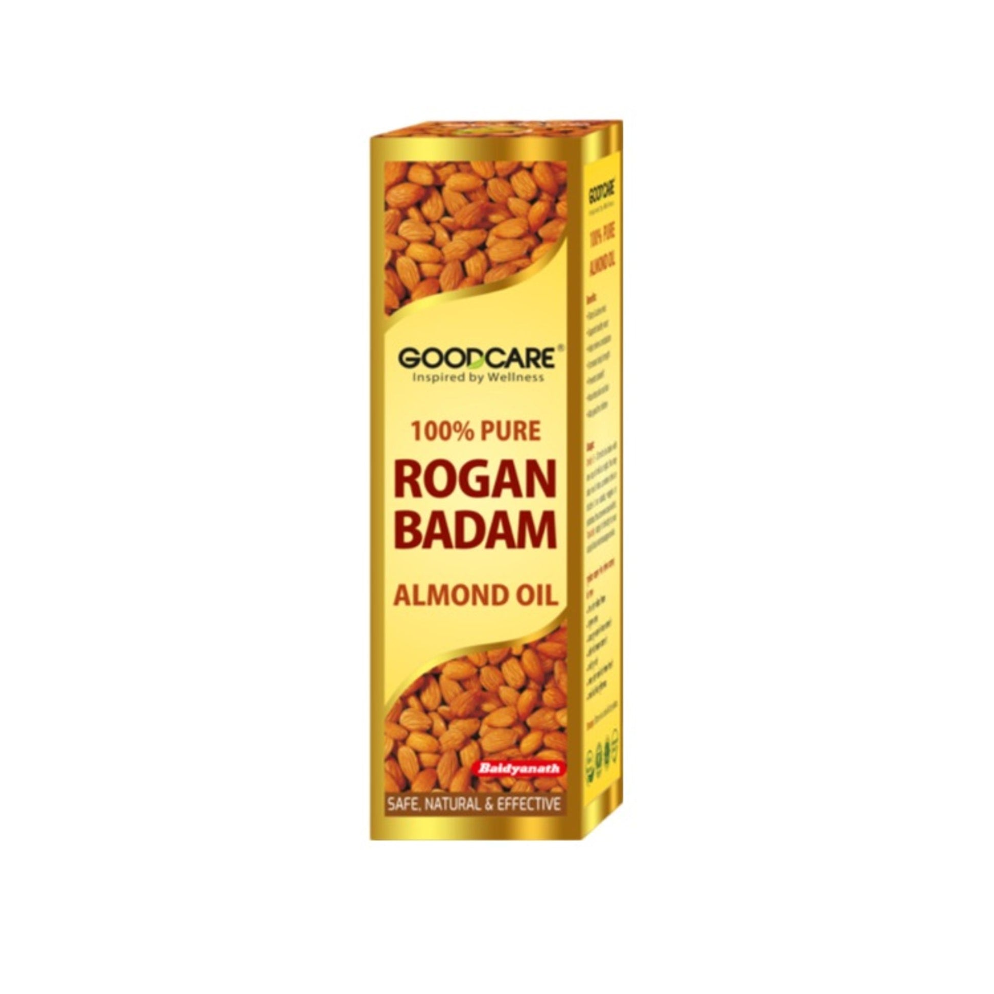 GOODCARE Rogan Badam Oil Pure Ayurvedic Almond Oil for Hair Growth and Glowing Skin